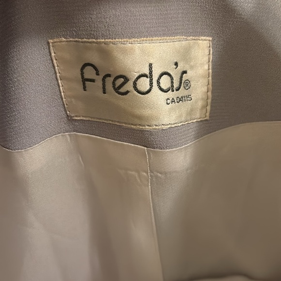 Fredas Grey Tuxedo Long Rear Jacket - Picture 4 of 4